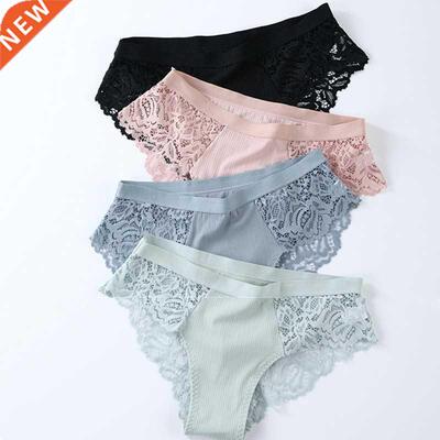Pcs Cotton Panties Sexy Panty Briefs Lace Panties Women Un
