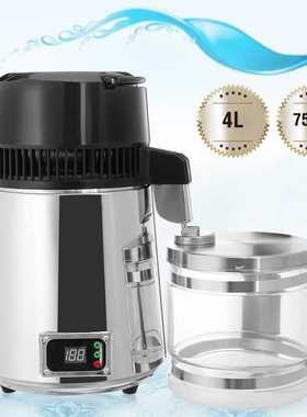 4L 750W Household Pure Water Distiller Electric Stainless St