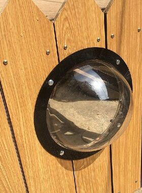 Dog Porthole Window Round Transparent for Fence Pet Peek