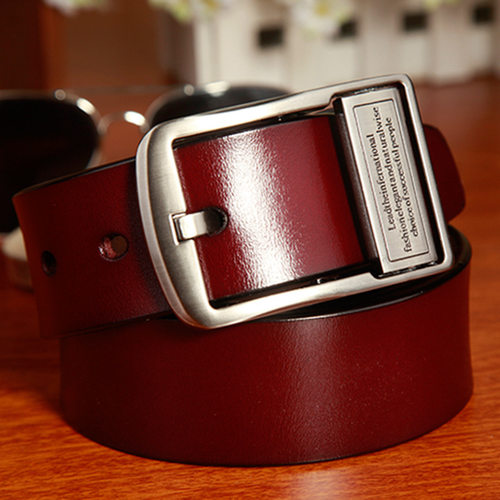 男真皮皮带genuine leather men male belts for men buckle belt