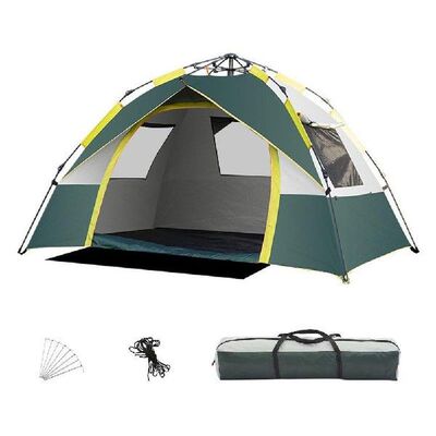 2 Persons Backpacking Tent With Bag Nails Automatic Speed