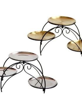 Classic three tiers Serving Platter Arch Shaped Cupcake