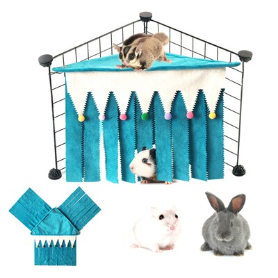 Guinea Pig Hidden House Bed Cage Tent For Rabbit Mini