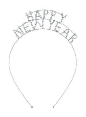 Frcolor 1PC Hair Hoop Happy New Year Letter Hair Band