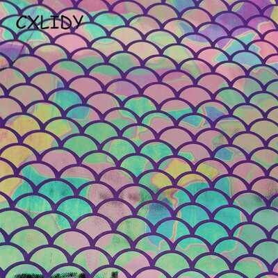 Mermaid Birthday Party Backdrops For Photography Iridescent