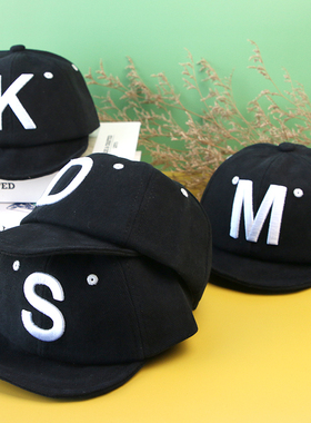 Cute Baby Boy Cap Letter Embroider Spring Summer Baby Baseba