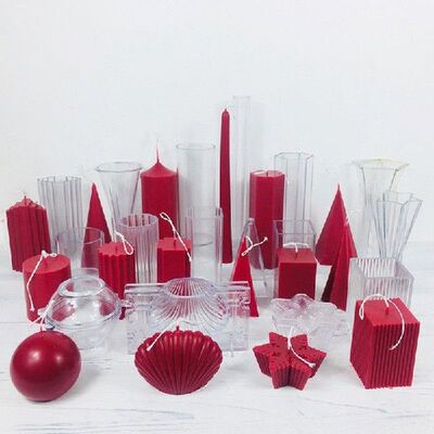 Candle Mold Silicone Mould For Candle Making Diy Gypsum