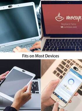 3PCS Universal Webcam Camera Shutter Cover For iPhone Andro