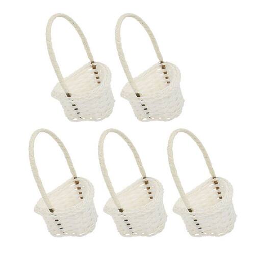 Basket Mini Woven Baskets Picnic Wicker Wedding Flower
