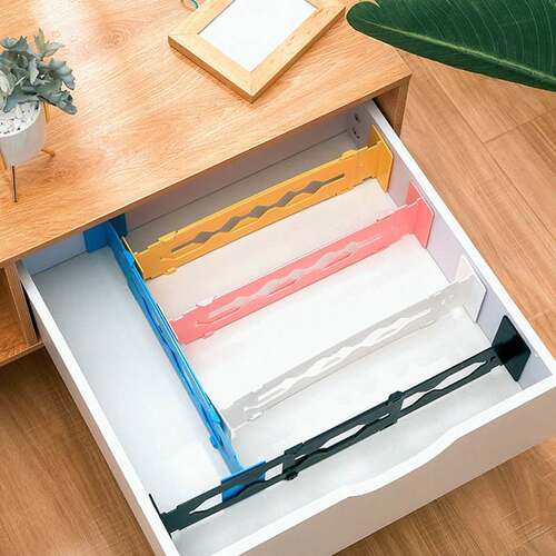 Adjustable Drawer Dividers Scalable Wardrobe Drawer separato