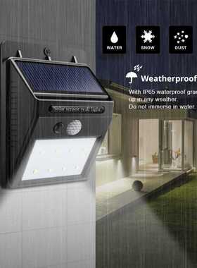 Solar Led Light Outdoor Solar Light PIR Motion Sensor Wall L