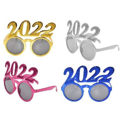 New Year Glasses Eyeglasses Eyewear Glitter Paper Happy Fun