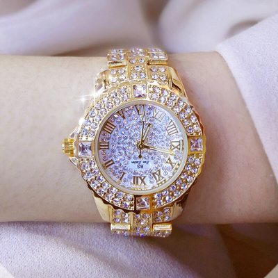 Women Watches Diamond Gold Watch Ladies Wrist Watches Luxury