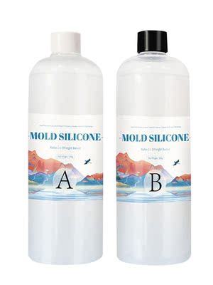 200g/500g Silicona Liquida Silicone Mold Making Kit AB 11 T