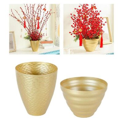 Novelty Vase Plant Pot Art Dried Flower Holder Succulent Con