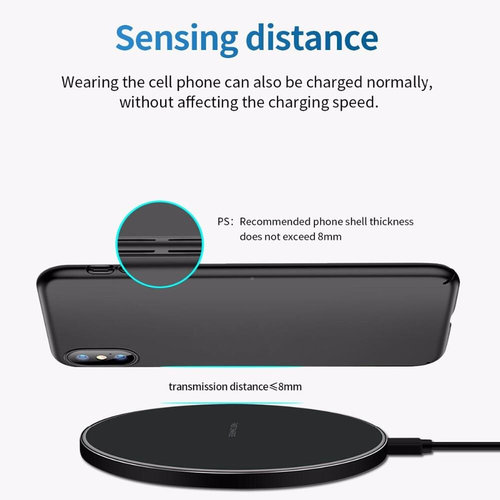 20W qi Wireless  Charger foXr iP1hEDZone 1 12  XR XSMax 8