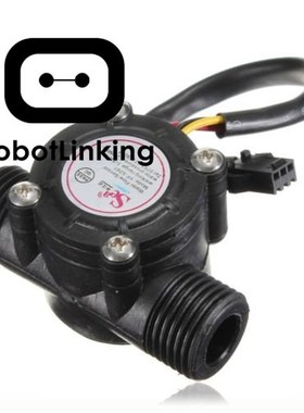 Water Flow Sensor (Sea) YF-S201 Flowmeter G1/2 1-30L/min Whi