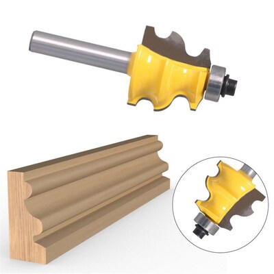 1 pcs 8mm Shank Line Router Bit Architectural Molding Woodwo