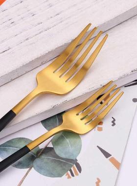 Stainless Steel Cutlery Set Silverware Tableware 30Pcs Pink