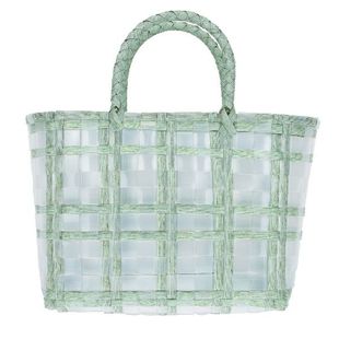 Shopping Woven 1Pc Bag Laundry Basket Outdoor