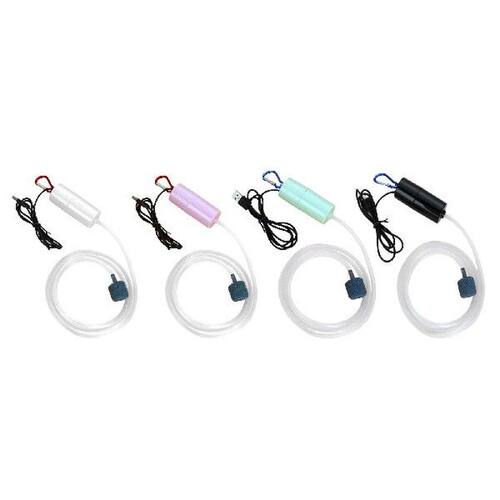 Portable USB 2W Aquarium Oxygen Air Pump Fishing Tank Fish
