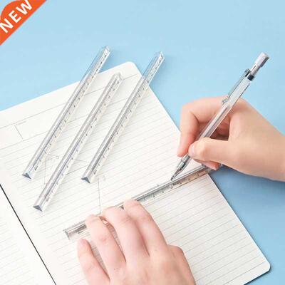 1pc Transpent Triangle Ruler Stationery School Supplies