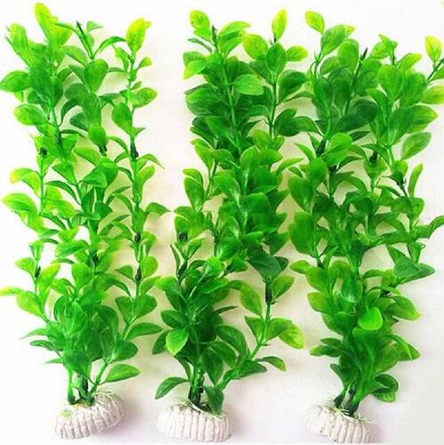 Best Quality 26cm Long Plastic Green Grass Aquarium Decor