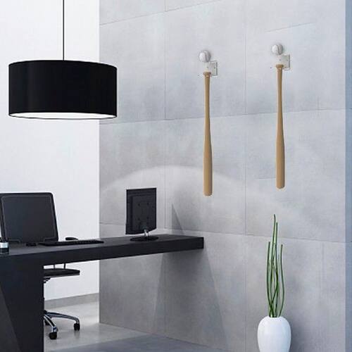 Baseball Bat Wall Mount 2 In 1 Baseball Storage For Ball