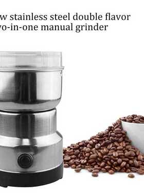 150W Stainless Steel Electric Coffee Grinder Small Coffee Be