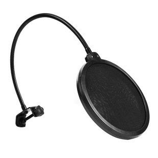 Double Layer Studio Microphone Flexible Wind Screen Sound