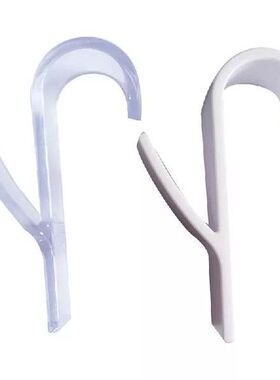 Bathroom Hanger Clips Storage Racks White Clear Hanger