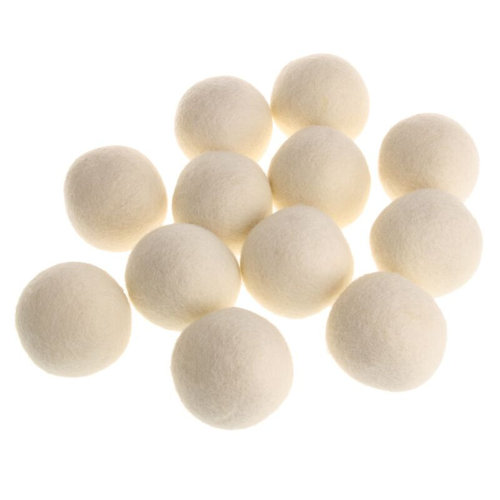 1 x 6cm Wool Dryer Balls Drying Fabric Softer Luandry Home W