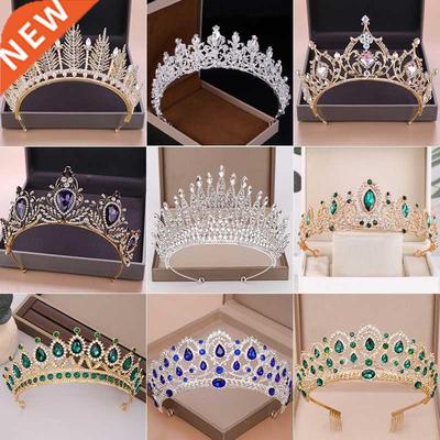 Wedding Crown Bridal Headpiece Gold Silver Color Rhinestone