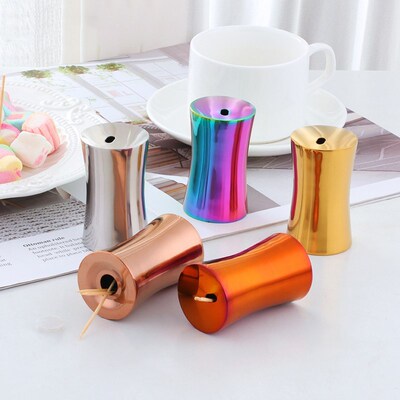 Toothpick-Holder Stainless-Steel Home Table-Decoration Kitch
