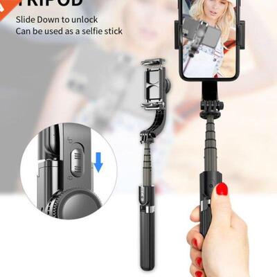 Bluetooth Handheld Gimbal Stabilizer Mobile Phone Selfie Sti