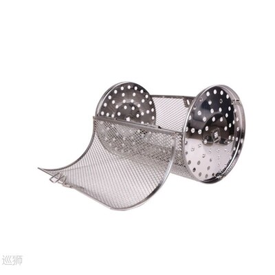 Stainless Steel 304 Grill Cage Air Fryer Pan Accessories Ove