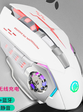 .New Rechargeable Wireless office game laptop Bluetooth mou