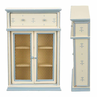 1:12 Dollhouse Miniature Kitchen Furniture White Cupboards