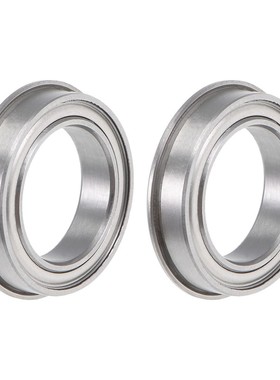 F6701ZZ Flange Ball Bearing 12x18x4mm Shielded Chrome Bearin