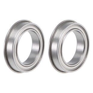 F6701ZZ Flange Ball Bearing 12x18x4mm Shielded Chrome Bearin