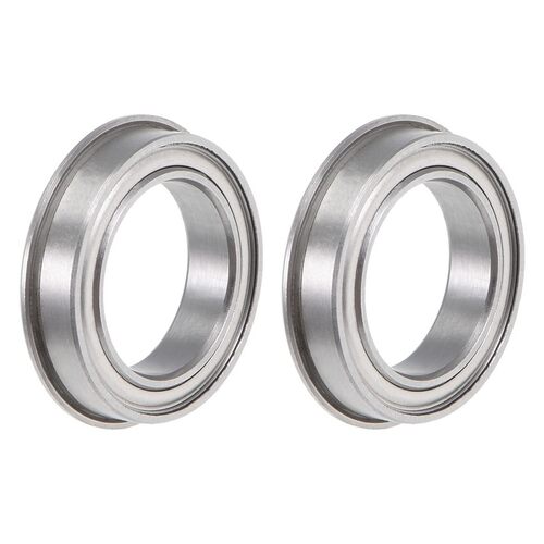 F6701ZZ Flange Ball Bearing 12x18x4mm Shielded Chrome Bearin