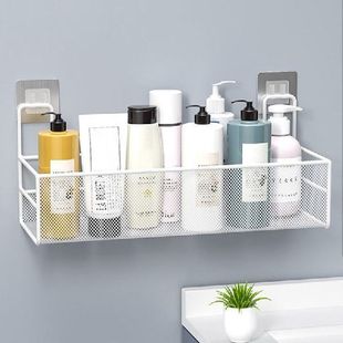 Wall Mounted Bathroom Shelves Floating Shelf Shower Hanging
