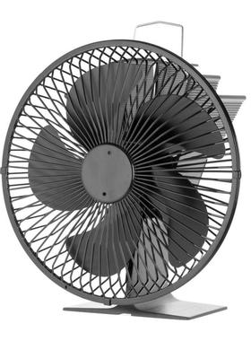 Wood Stove Fan Heat Powered 5 Blade Electric Fire Place