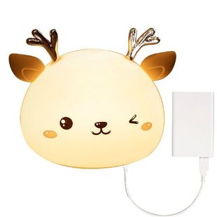 Cute Night Light Cute Silicone Fawn Night Light For Kids