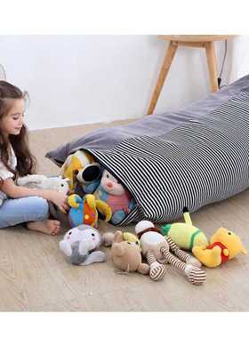 Large 2in1 Stuffed Animal Doll Plush Toys Storage Bag Texil