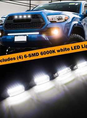 Raptor-style grille light LED grill mount assemblies For 201