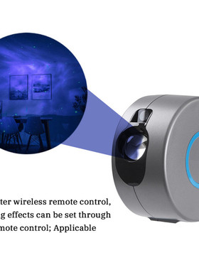 Laser Galaxy Starry Sky Projector Rotating Night Light Led C