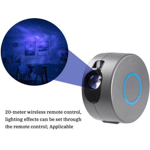 Laser Galaxy Starry Sky Projector Rotating Night Light Led C