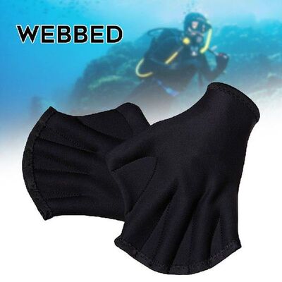 Diving Gloves Swimming Gloves Flippers Webbed Dive Glove