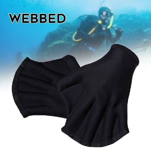 Diving Gloves Swimming Gloves Flippers Webbed Dive Glove